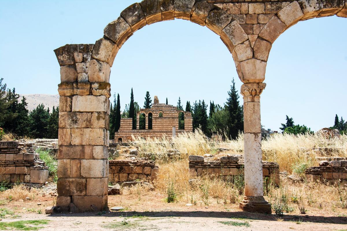 арка, архитектура, колонны