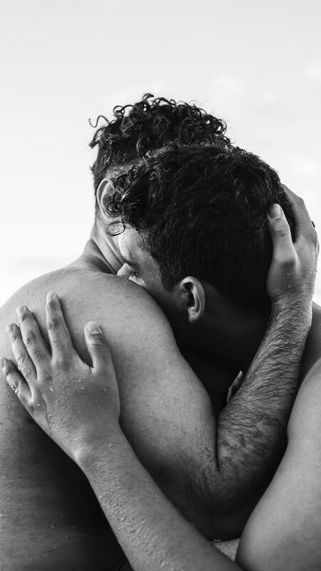 мужчина, эротика, черно белые