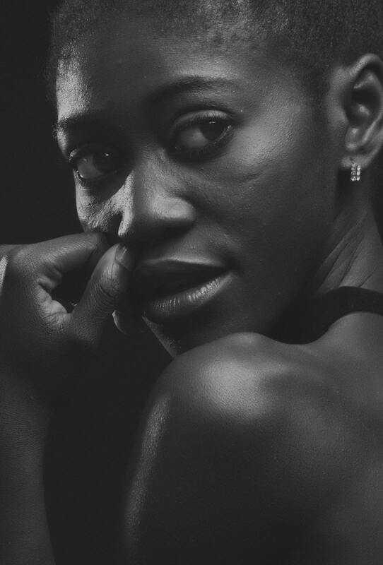 девушка, эротика, черно белые