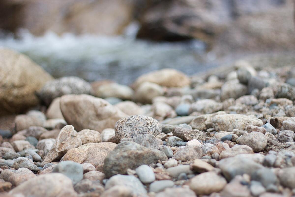 галька, булыжник, камни