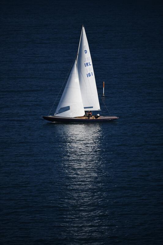 лодка, яхта, море, океан, парус