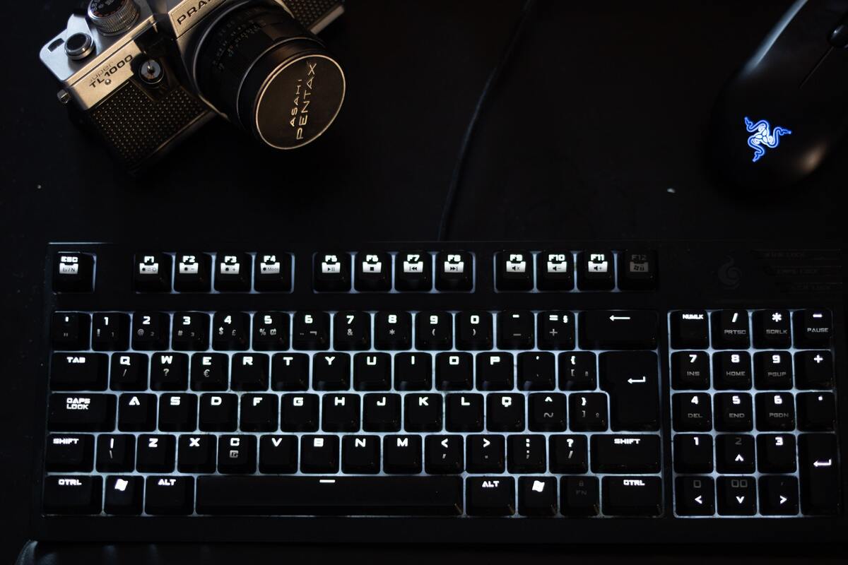 клавиатура, черные, для офиса