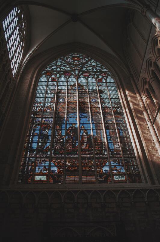 стекло, витражное стекло, дизайн, витраж, образ, архитектура