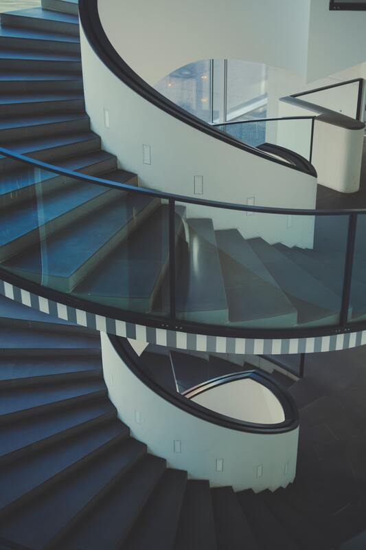 лестница, винтовая лестница, архитектура
