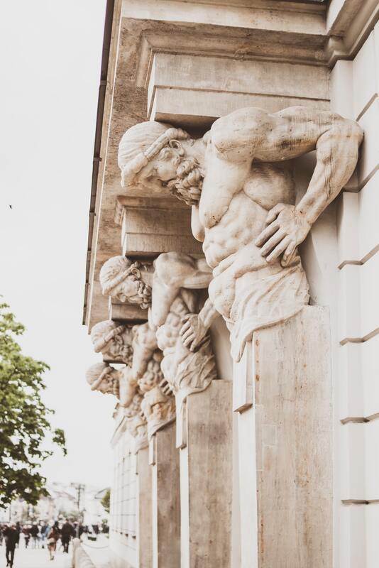 скульптуры, статуи, искусство, строение, архитектура