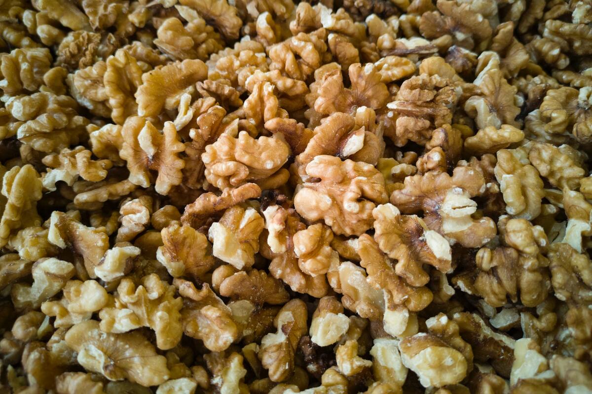 орехи, еда, базар