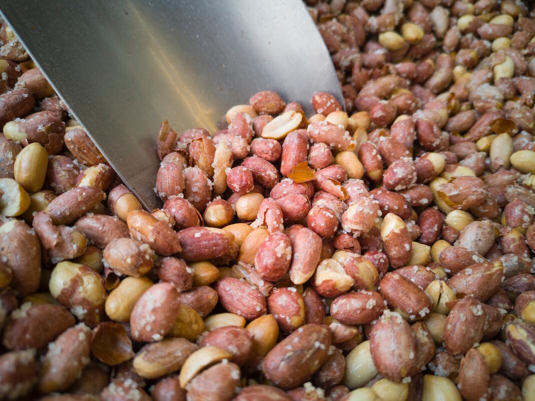 орехи, еда, базар