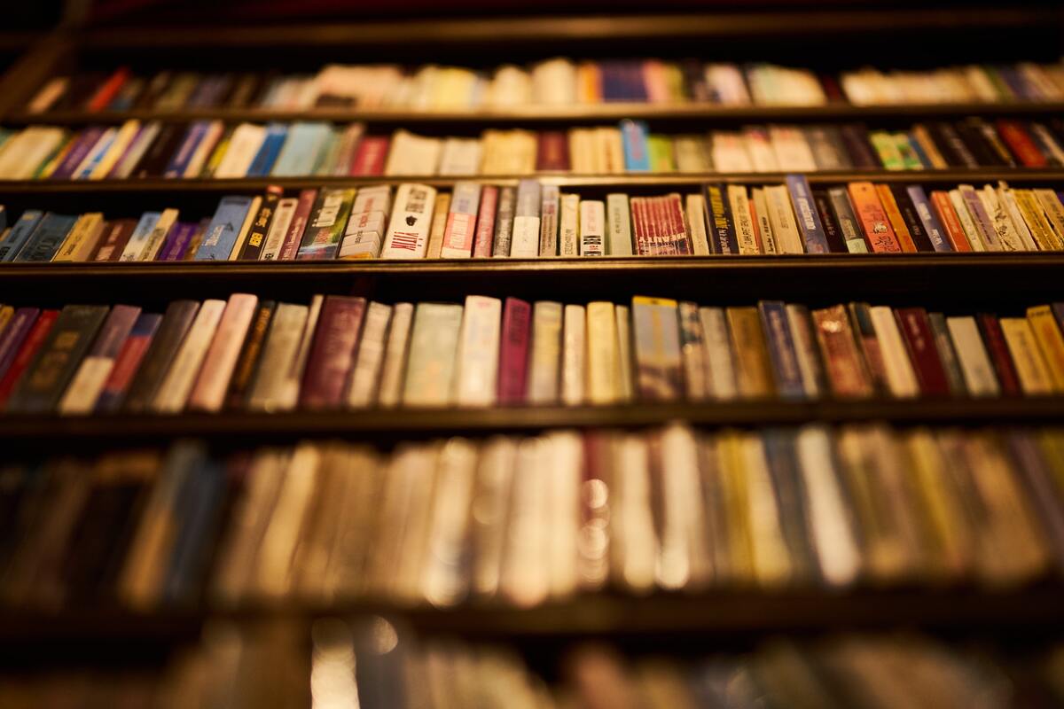 библиотека, книги, книжные полки, 3д, 3d