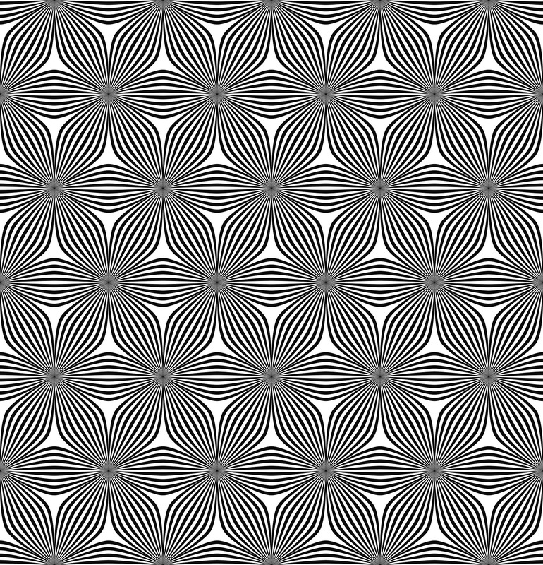 фон, цветочный фон, черно белые