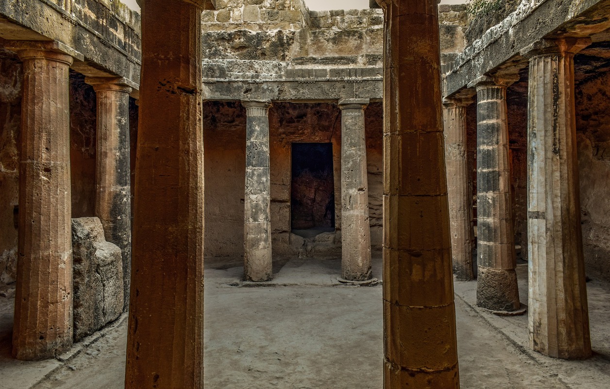 архитектура, каменная кладка, колонны 