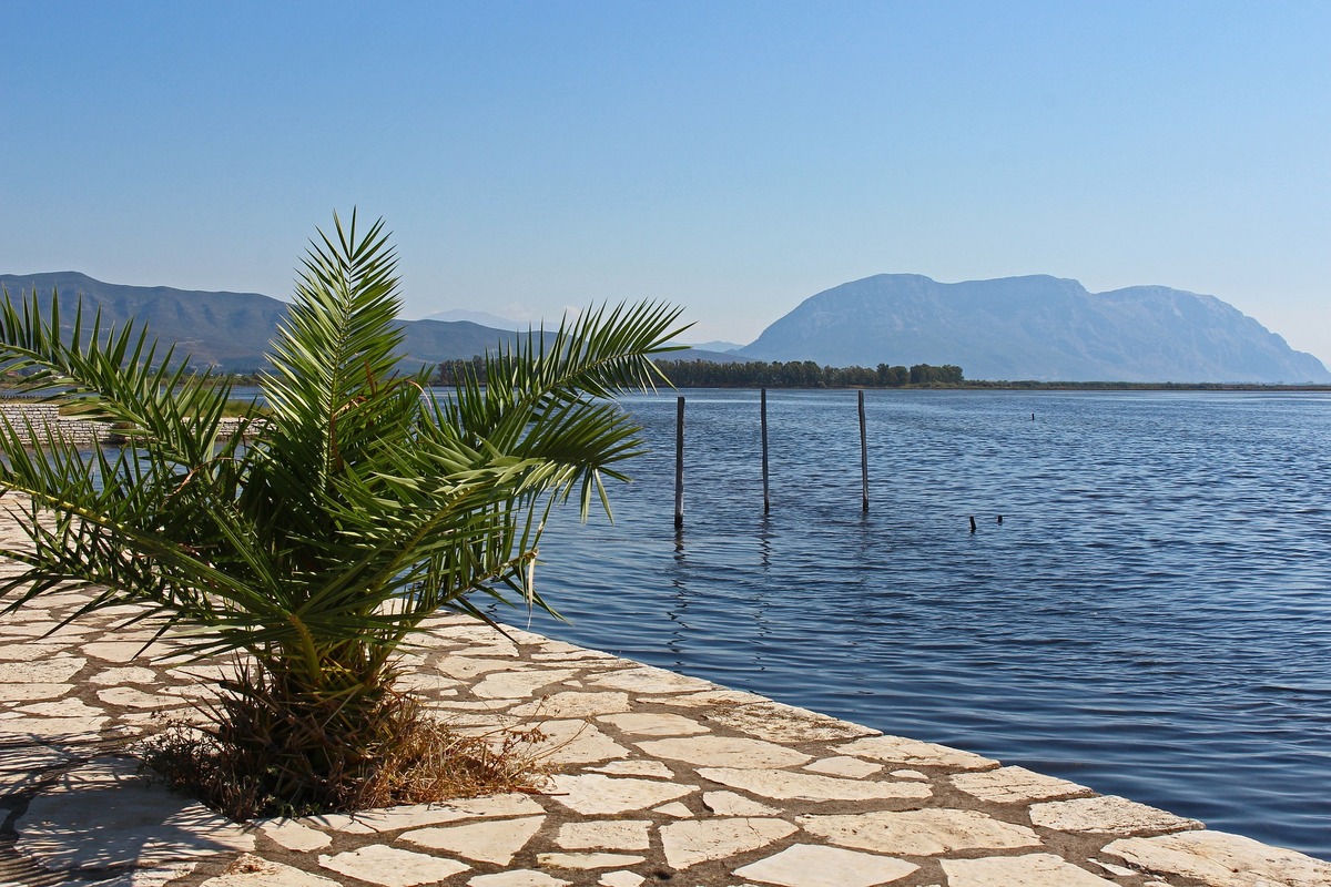 море, берег