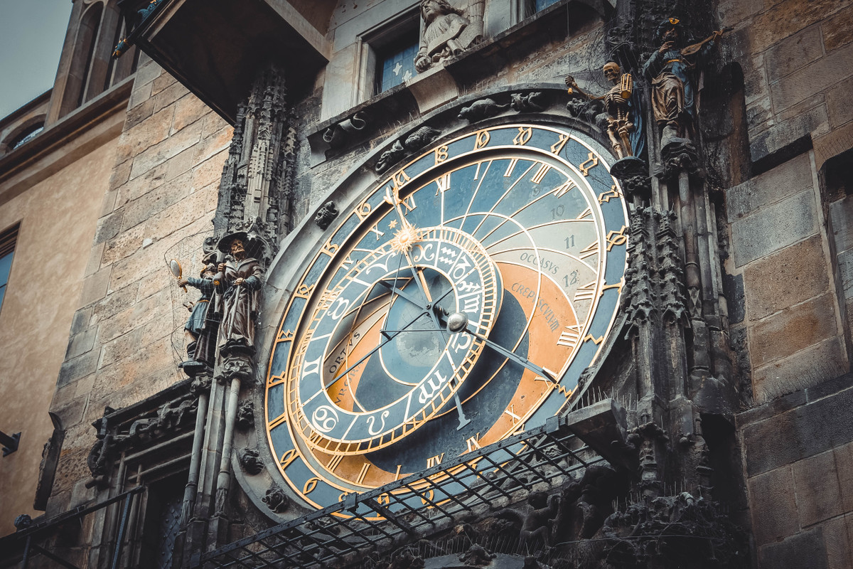 часы, мегаполис, время, стрелки