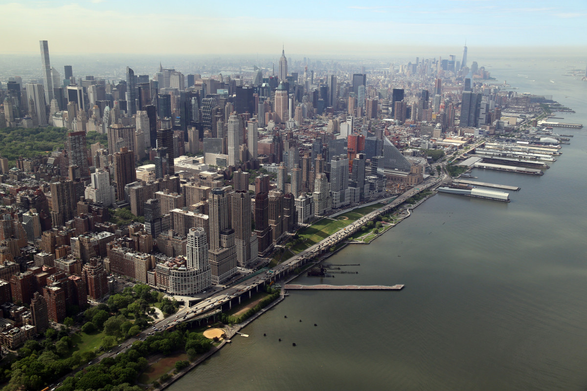 архитектура, город, Нью-йорк, мегаполис