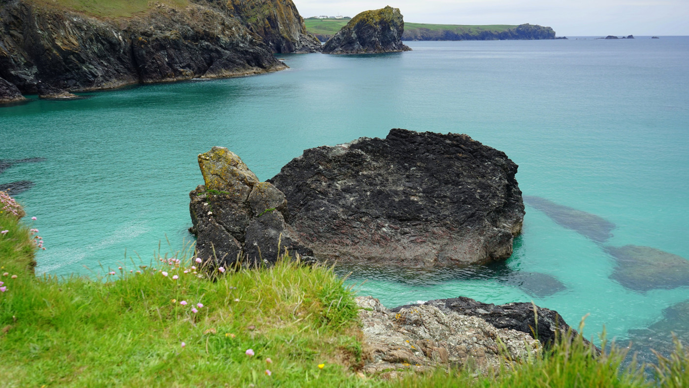 горы, море, камни, пейзаж, природа