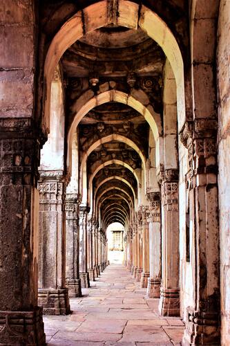 арка, архитектура, колонны