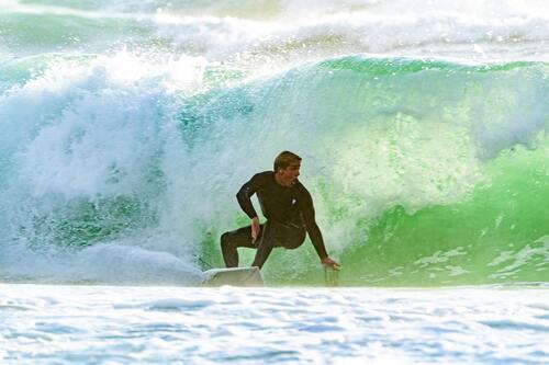 спорт, серфинг, волна, мужчина