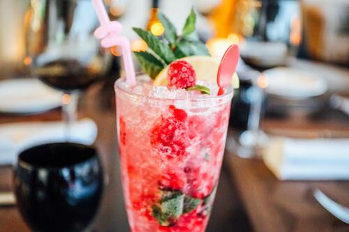 на кухню, напитки, коктейли, фрукты, ягоды