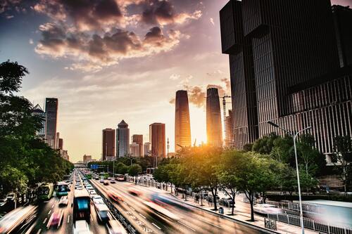 город, строение, архитектура, небоскребы, мегаполис