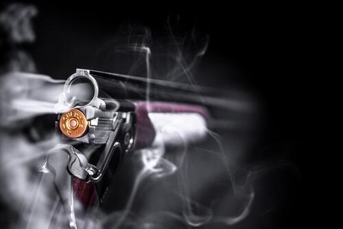 оружие, дробовик, пуля