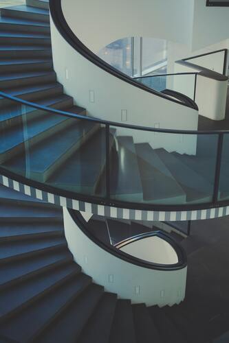 лестница, винтовая лестница, архитектура