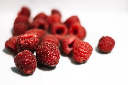 малина, красные, ягоды, 3д, 3d