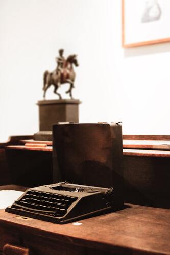 Ретро, антиквариат, машинка, печатная машинка