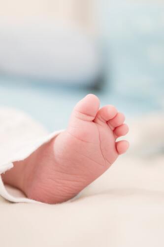 младенец, ножки младенца, ребенок, детские