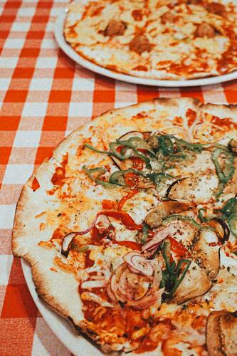 пицца, еда, выпечка