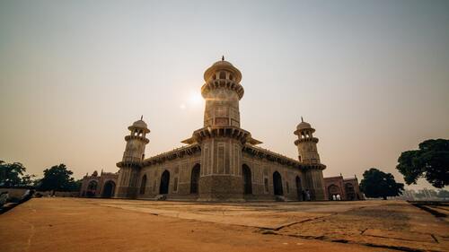 замок, строение, архитектура, каменная кладка, башни, город, азия, здание