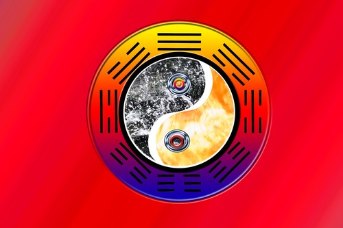 инь янь, восточный