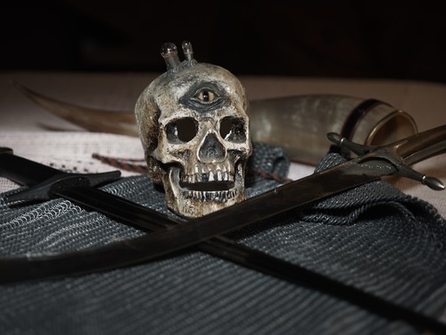 череп, кость