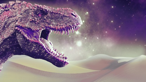 динозавр,  3д, 3d