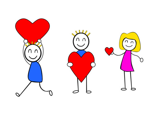 любовь, сердце, детские, для детей