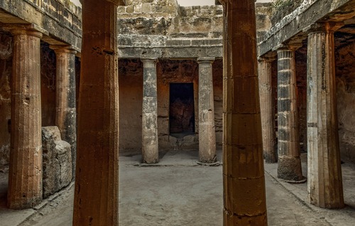 архитектура, каменная кладка, колонны 