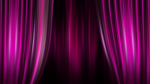 театр, занавес,  3д, 3d