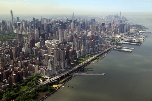 архитектура, город, Нью-йорк, мегаполис